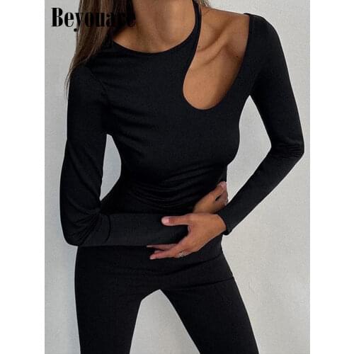 Женские базовые футболки Beyouare China At AliExpress