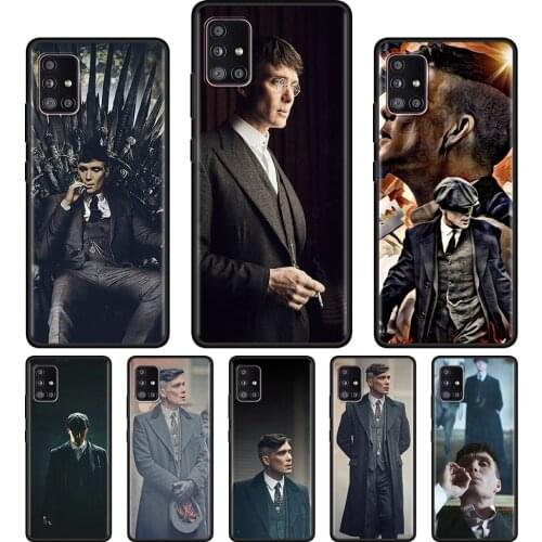 Case For Samsung A71 A52 A51 A21s A21 Cover for Galaxy A12 A91 A72 A42 A41 A32 A31 Fundas Peaky Blinders Tommy Shelby TPU Coque