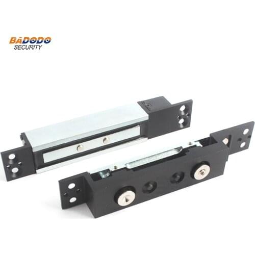 DC12V electromagnetic lock 1200KG big holding force electric magnetic lock with LED indicator for single door access control