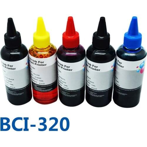 500ml BCI320 321 Bulk Ink Refill Kit Ciss Ink For Printer For Canon PIXUS iP3600/iP4600/MP540/MP620/MP630/MP980/MX860/MX870