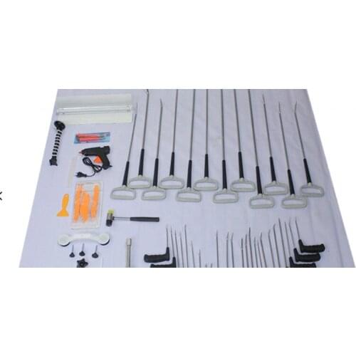 Car Repair Long Crowbar Rods Hooks Tools Set / dent repair crowbar Hook tools auto Dent Tool For car body P