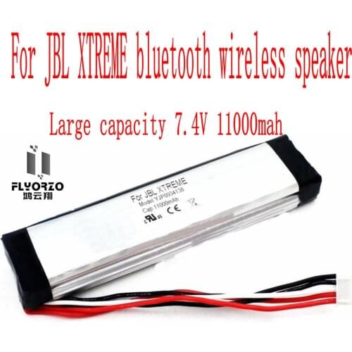 Brand new High Quality Large capacity 7.4V 11000mah rechargeable YJP0934138 Battery For JBL XTREME bluetooth wireless speaker