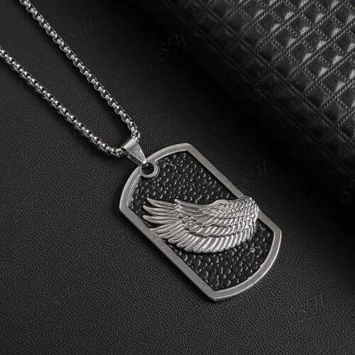 Necklaces Gentleman Personality Hipster Restore Ancient Ways Jewelry Shield Pendant Accessories Hip-hop Titanium Steel Charms
