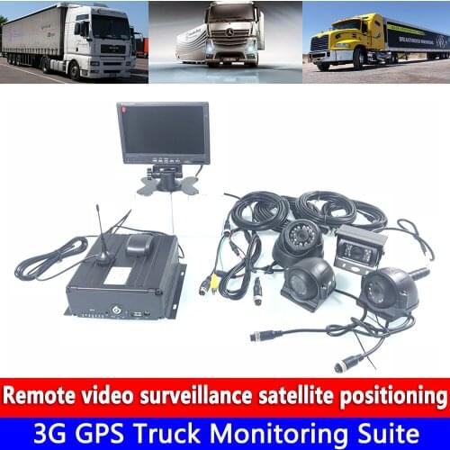 Support for built-in Super Capacitors 3G GPS Truck Monitoring Suite to upgrade butt-mounted semi-trailer tire pressure OBD