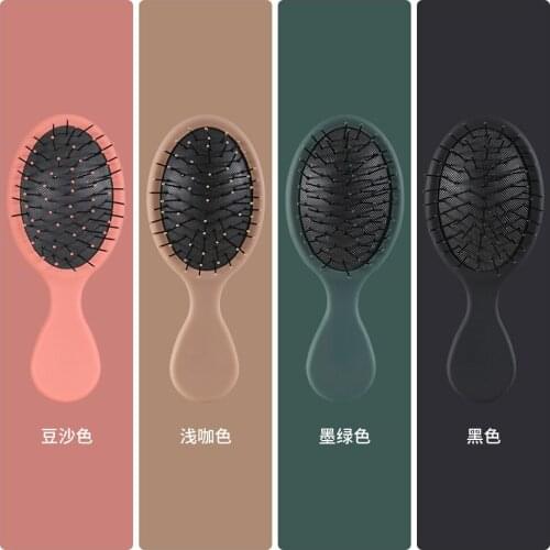 Small Travel Massage Comb Magic Hair Comb Detangling Comb Hairdressing Salon Hair Shampoo Wet Brush Styling Tools