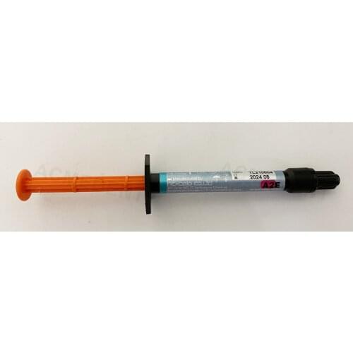 Dental Flow Composite Resin Flowable Invasive Cavity Light Cure Restoratve A2E x1syringe Curved Tips x5pcs