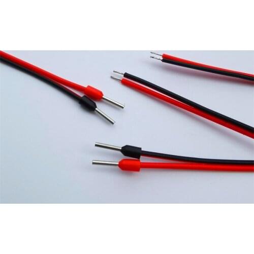 Tube Terminal E1508 Needle-Shaped Pre-Insulated Terminal Ve1008 European-Style Cold-Pressed Terminal Crimping Ear Brass Customer