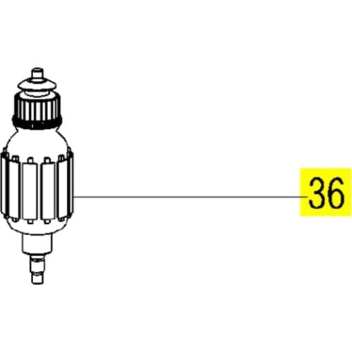 220-240V Armature Rotor FOR METABO SXE450 SXE425 SXE 450 425 TurboTec 310008870