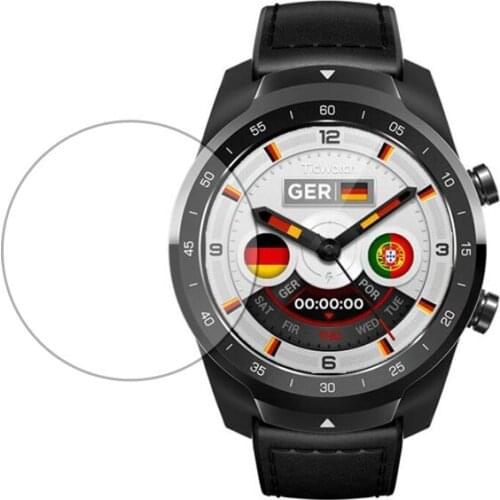 Tempered Glass Protective Film HD Ultra Clear Guard For Tic Smart Watch Ticwatch Pro 4G / 2020 Display Screen Protector Cover