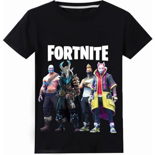 2021 New Fortnites Fashion Clothes Kids T Shirt Toddler Boys Christmas Shirts Girls Summer Tops Childrens Clothing