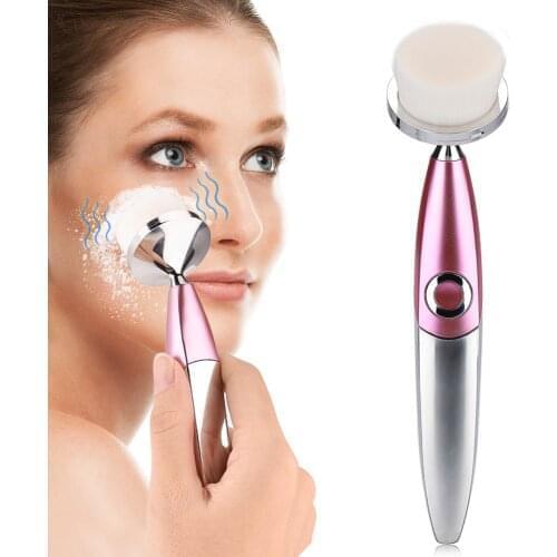 3D Silicone Facial Cleanser Portable 3D Face Cleansing Brush Face Cleaning Massaging Washing Product Skin Care Tool