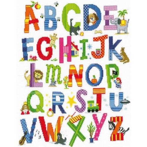 Diamond Embroidery Alphabet pattern 5D DIY Diamond Painting Cross stitch Diamond Mosaic Full Square Paste Decoration gift FZ844