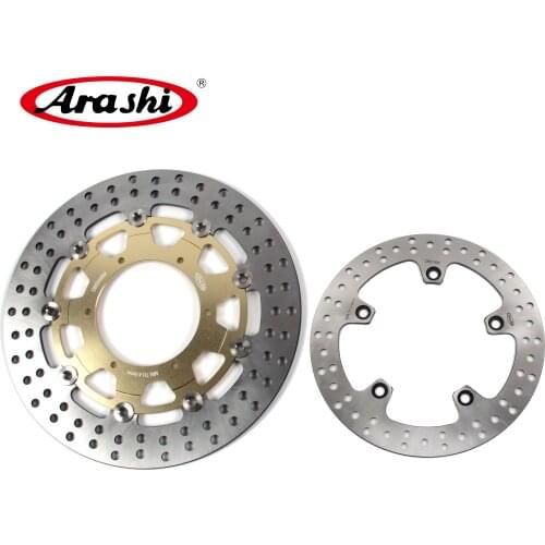 Arashi 1 Set CNC Floating Front Rear Brake Discs For BMW F650GS ABS 2008-2011 Brake Rotors F 650 GS ABS 2008 2009 2010 2011