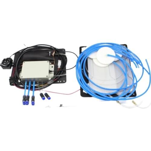 Car air pneumatic seat lumbar with Four-ways pneumatic massage 4 air bladder bag lumbar seat interior support system for car