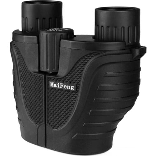 Mini portable zoom HD 10x25 binoculars powerful long-distance low light night vision professional optical lens