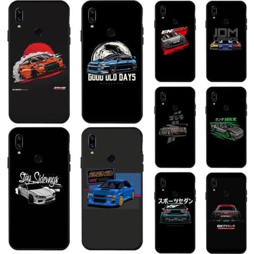 Sports car jdm Phone Case For Xiaomi Redmi note 8 9 pro 7 8T 9A 9S K20