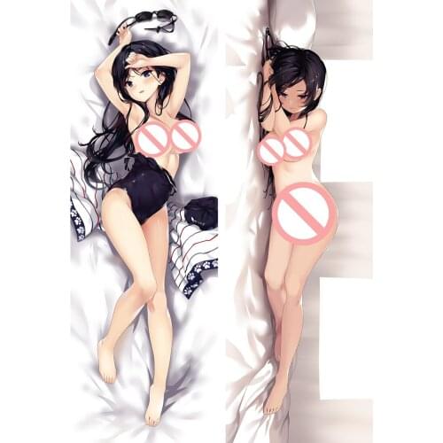 Senren Banka Anime Game Girl Murasame & Mako Hitachi Long Body Pillow Case Yoshino Tomotake Dakimakura Cover