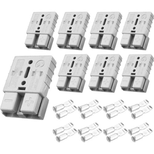 50Amp Battery Power Connector Kit Quick Connect Disconnect High Current Safety Protection Box Connect Case Electrical Tools New