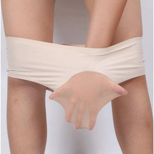 Briefs Men Peni Sheath Pouch Ice Silk Underwear Comfy Breathable Soft Smooth Cock Pouch Penis Sheath Gay Erotic Underwear A30