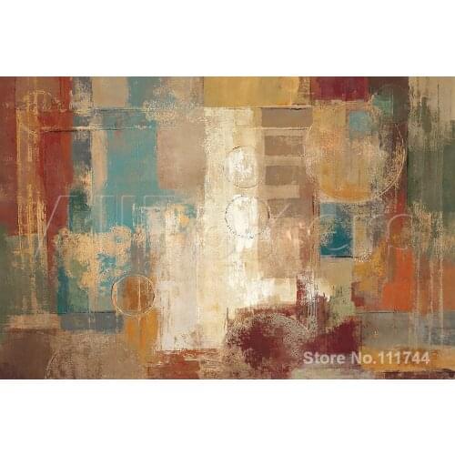 Wall art abstract oil paintings Oriental Trip Crop Silvia Vassileva High quality Hand painted