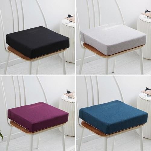 Seat Cushion Office Chair Cushions Sofa Mat Foam Cushion Kitchen Dining Garden Furniture Seating Non Slip Wicker Chair Padding