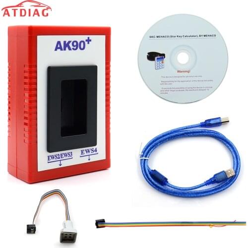 V3.19 AK90 For BMW AK90+AK90 Key Programmer Tool For All EWS AK 90 Key Maker AK-90 With Car Styling Free Ship