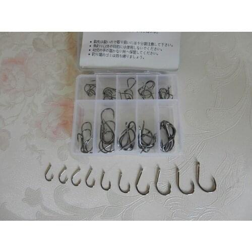 70pcs High carbon steel Fishing Hook with fishing line 3-12# Barbed Hooks Pesca Tackle Accessories