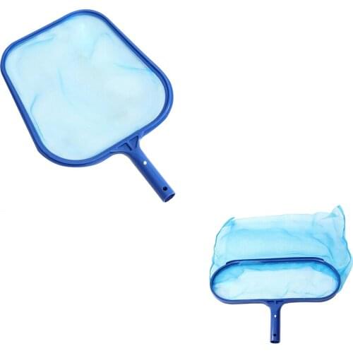 2pcs Pool Net Adjustable Swimming Pool Skimmer Net Removal Leaf Rake Mesh Pouch Pool Ponds Cleaning Waste Garbage Debris Tools