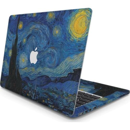 Sticker Master Starry Night Macbook Pro 16 Case 2019 Macbook Air 13 Inch Case Macbook Pro 13 Inch Case 2019 Bright Macbook Pro Retina 15 Case Logo Cut Perfect Fit Full Skin