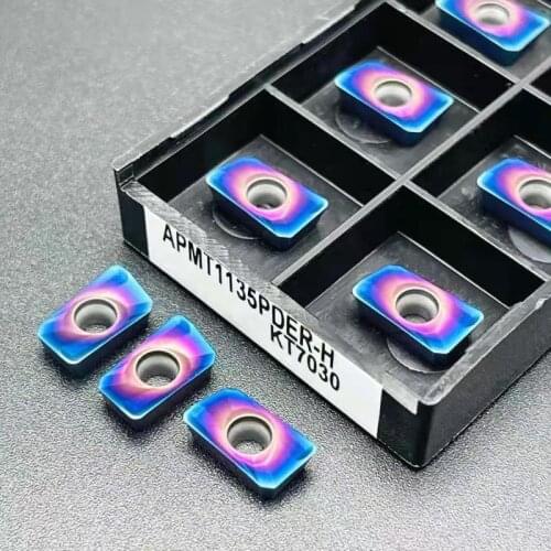 High quality APMT1135 M2 Carbide Insert APMT 1135 Face Mill Lathe Milling CNC Tools Milling inserts Steel processing