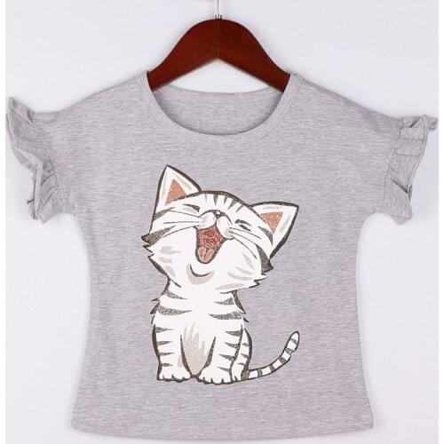 YORKZALER Short Sleeve T-shirts For Girls