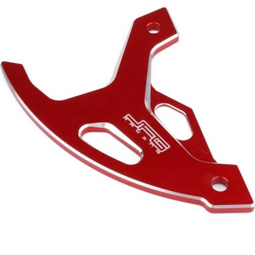 Motorcycle Red Aluminum Rear Disc Rotor Cover Guard For HONDA XR650L 1993-2017 XR400 1996-2004 XR250 1989-2004 XR600 1991-2001