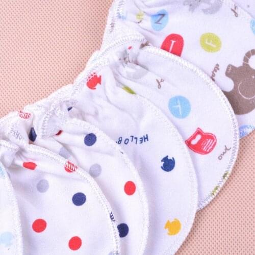 Cotton blend Baby Anti Scratching Gloves Newborn Gloves Accessories catching Mittens baby Infant gloves Glove Protection Ag K0N7
