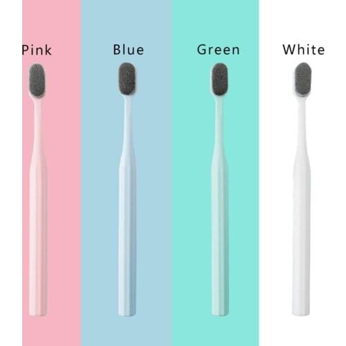 30g Toothbrush Ultra-fine Wave Nano Million Bristles Brush Tooth Kit With Holder Soft Product Eco Oral Care Micro Portable A9W9