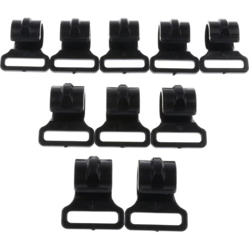 10Pcs Camping Awning Tarp Clips Tent Clamps Set Rope Hangers Tighten Tool