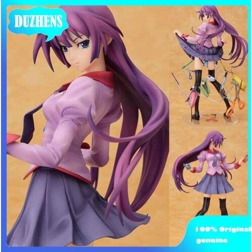 100% Original: Senjougahara Hitagi Stationery skirt style 1/8 Action Figure Anime Figure Model Toys Figure Collection Doll Gift