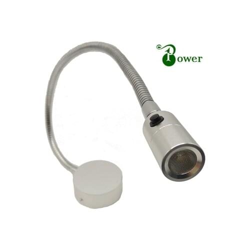 12V 24V 110V 220V 1W LED SWING ARM READING LAMPS WALL MOUNTED