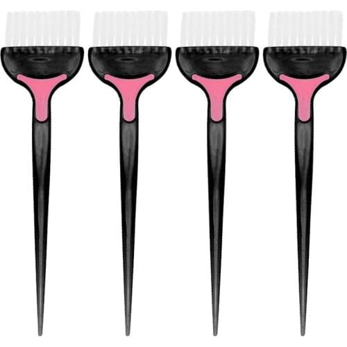 4Pcs Hair Dye Coloring Tools Barbershop Hair Dyeing Brush Face Mask Brush Set