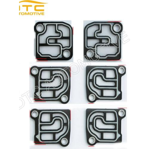 6 pcs DSG 7 speed auto transmission 0B5 OB5 DL501 DQ500 VFS clutch solenoid gasket filter fit for A4 A5 A6 A7 Q5
