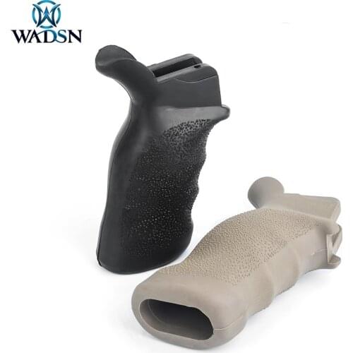 WADSN Tactical Deluxe GBB Rear Hand Stop Nylon Polymer Shooting Rifle AR15 M4 Handguard Handle Blocker Paintball Accessories