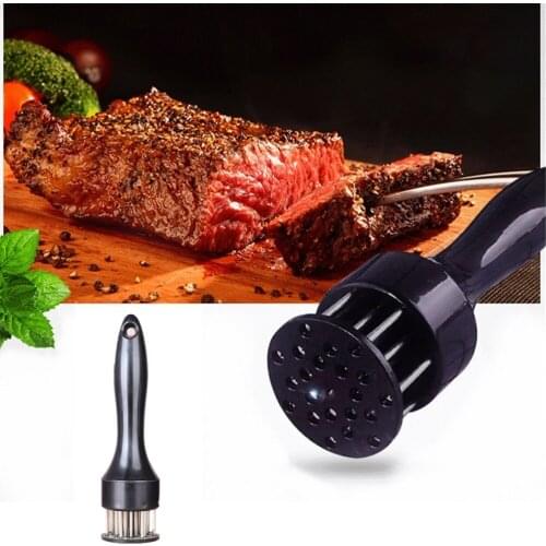 Meat Tenderizer Beef Needle Knife Device Kitchen Tool Ultra Sharp Needle Stainless Steel Blades Steak Fish Tenderness