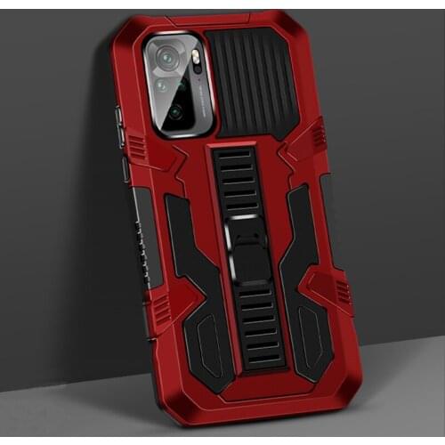 For Xiaomi Redmi Note 10 Pro Case Note 9 8 7 Pro 10S 9S Armor Case Xiaomi Poco X3 M3 Pro F3 Mi 11 Lite 10T Pro Phone Stand Cover