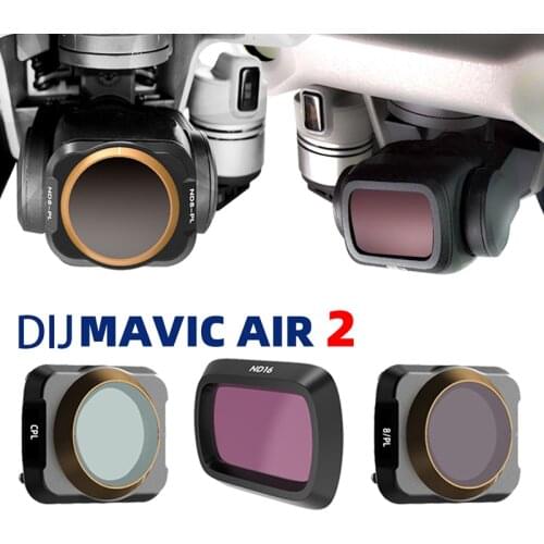 Drone Filter UV CPL,ND8 16 32 ND1000 8PL 16PL 32PL,Natural Night,STAR,Adjustable ND4-800 ND2-5 ND6-9 Filters for DIJ MAVIC Air 2