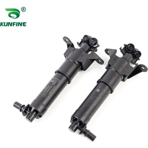 Car Headlight Washer Nozzle Car Headlamp Cleaning Jet for Audi Q5L 2018-2020 OEM No. 80D 955 101 80D955101 80D 955 102 80D955102