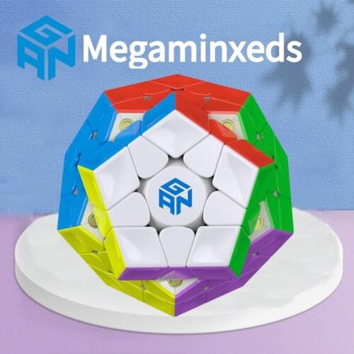GAN Megaminxeds Magnetic Magic Speed Cube gans cube Magnets 12 Sides Puzzle Cubes GAN megaminx Magnetic cube For Kids