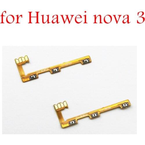For Huawei nova 3 Power Volume Side Key button Flex Cable for Huawei nova3 On Off Switch Flex Cable Replacement Repair Parts