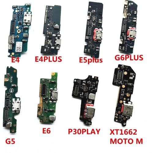 For Motorola moto E4 E4 Plus E5 Plus G6 Plus G5 E6 One M USB Charger Charging Port Ribbon Flex Cable USB Dock Connector Board