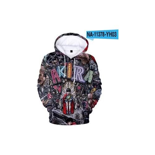 2021 New Arrival AKIRA Cosplay Hoodies Sweatshirts Men Women 3D Print Fashion Causal Pullovers Tracksuit Clothes
