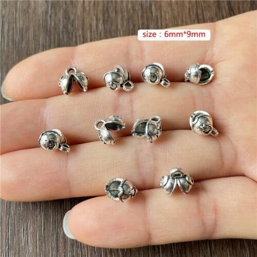 JunKang 20pcs Turkey stellaland national emblem package buckle jewelry making DIY handmade prayer beads pendant accessories