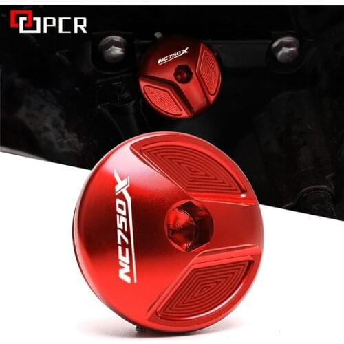 Motorcycle Crankcase Cap CNC Engine Oil Filler Screw Cover Plug M20*2.5 For HONDA NC750X NC 750X NC750 X 2017 2018 2019 2020
